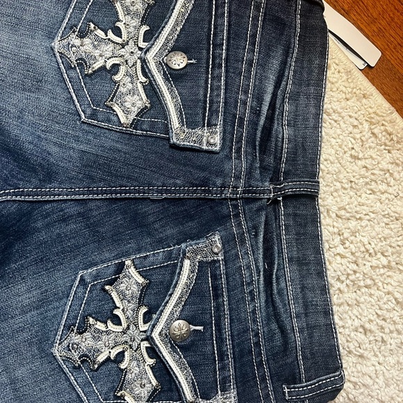 WOMENS NEW DIRECTIONS WEEKEND DENIM SHORTS SIZE 10 NWT - Picture 9 of 13